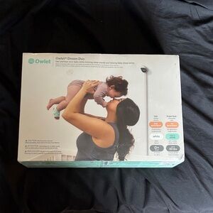 **NEVER OPENED** Owlet Dream Duo Baby Monitor & Smart Sock - White & Mint